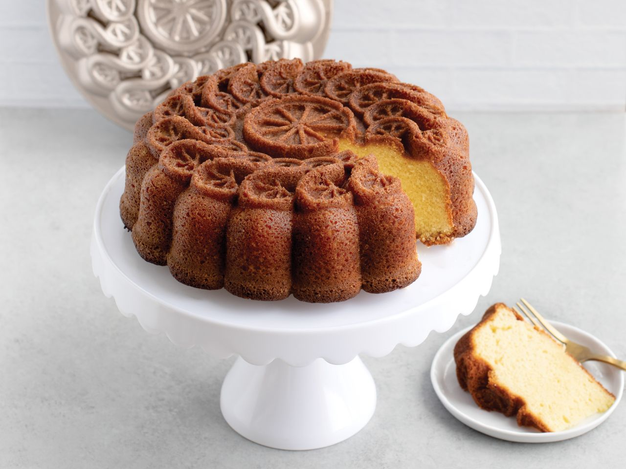 nordic ware citrus twist cake pan