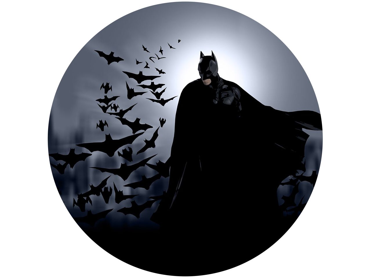 tortenaufleger batman 3 rund 20cm