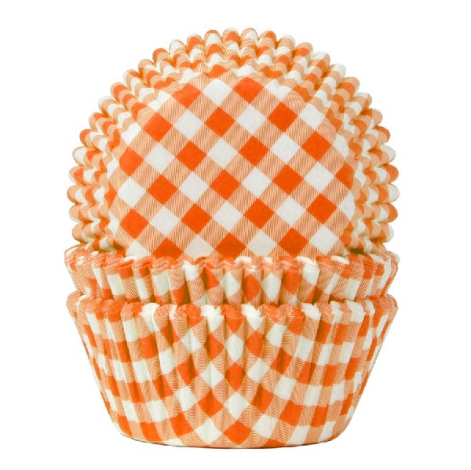 muffinfoermchen orange karo 50 stck 5 0 cm