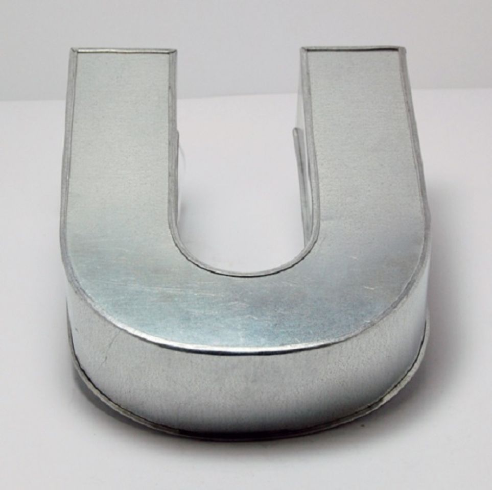 letter u cake pan approx 25 5x20 5x6 5cm