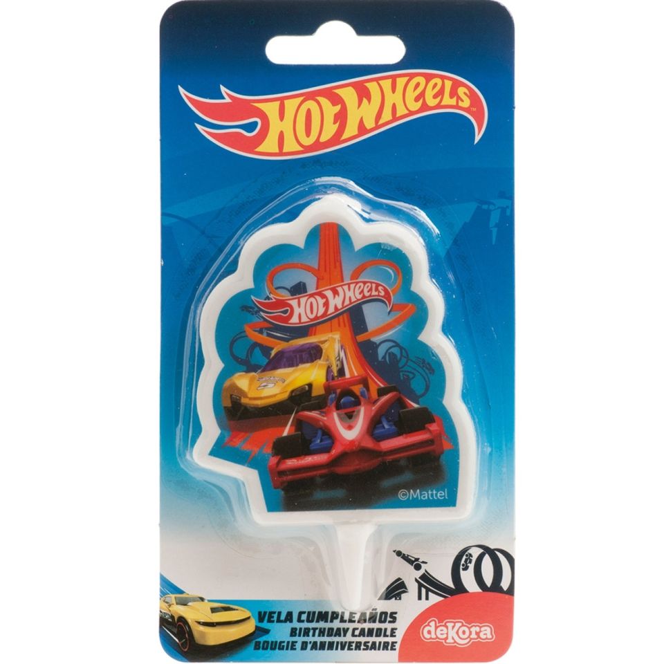 tortenkerze hot wheels 7 5 cm