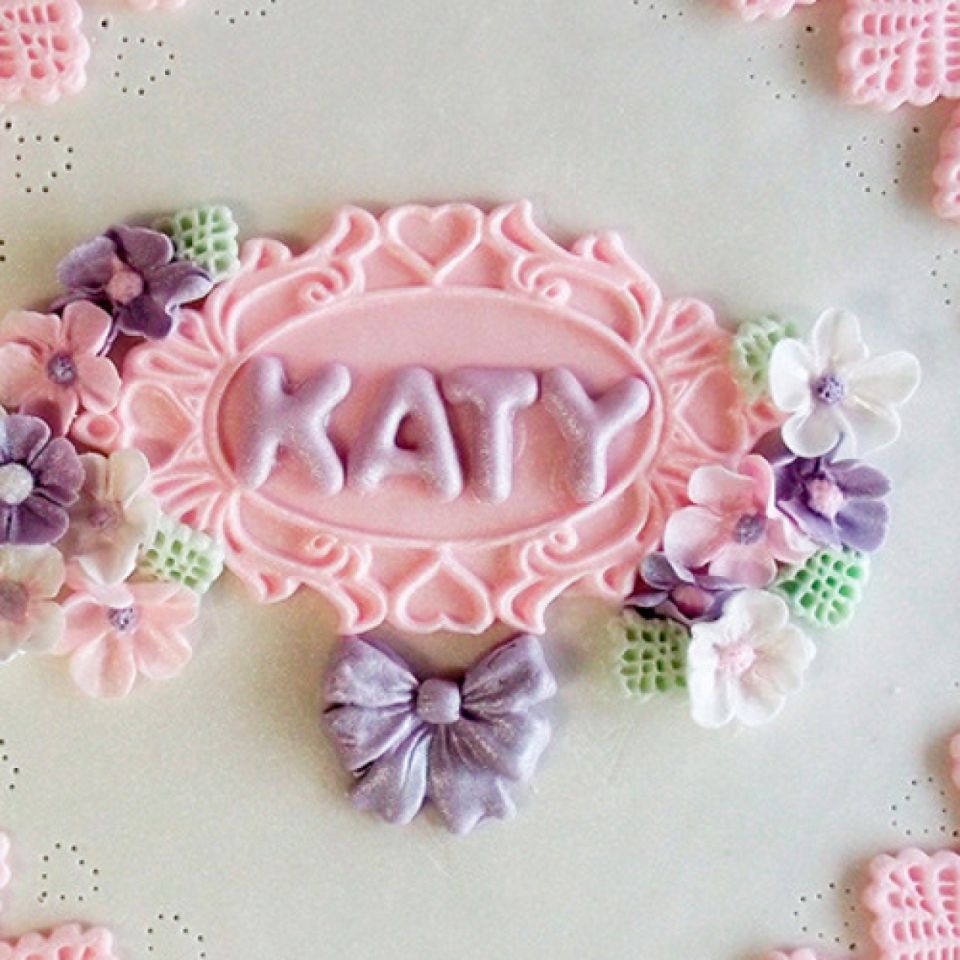fondant mould plaque oval