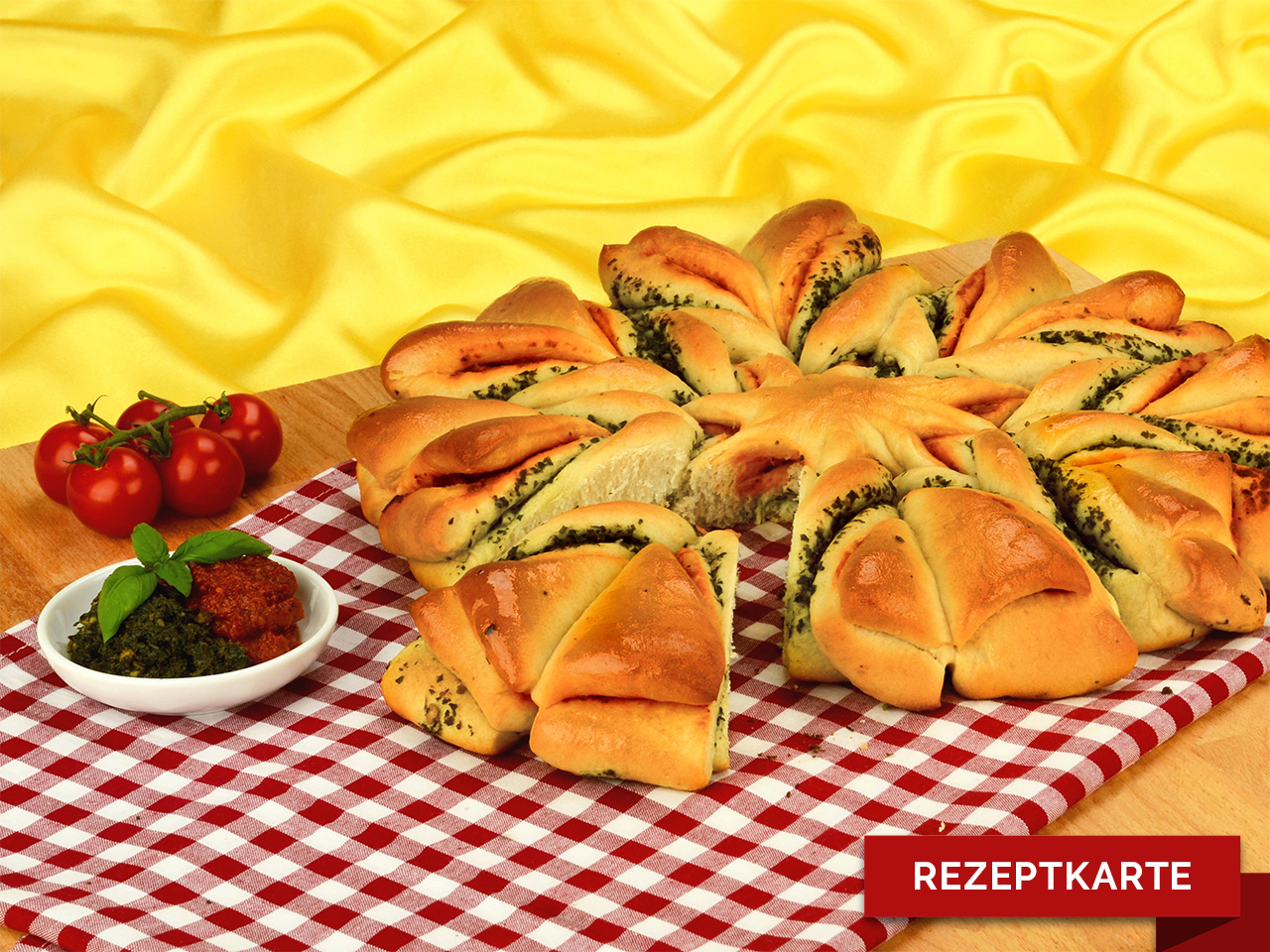 pesto blume rezeptkarte