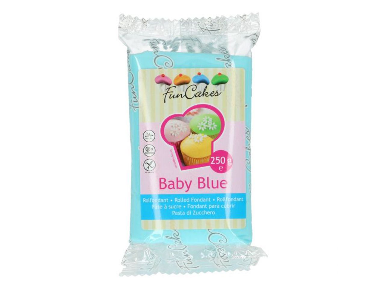 funcakes fondant babyblau 250g