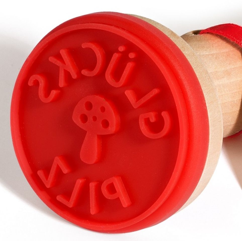 keks stempel 6 5cm glueckspilz silikon