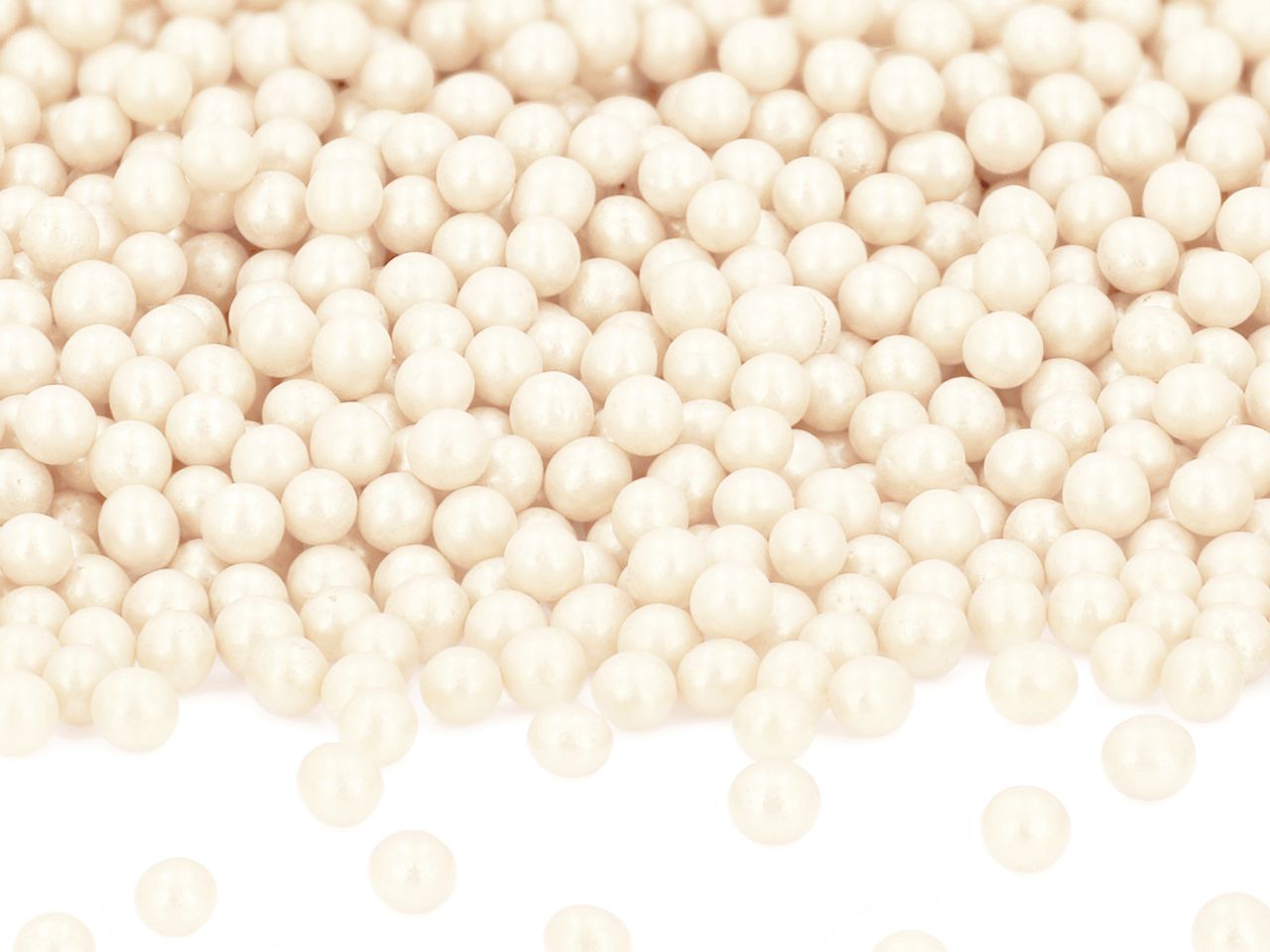 weiche zuckerperlen weiss 100g