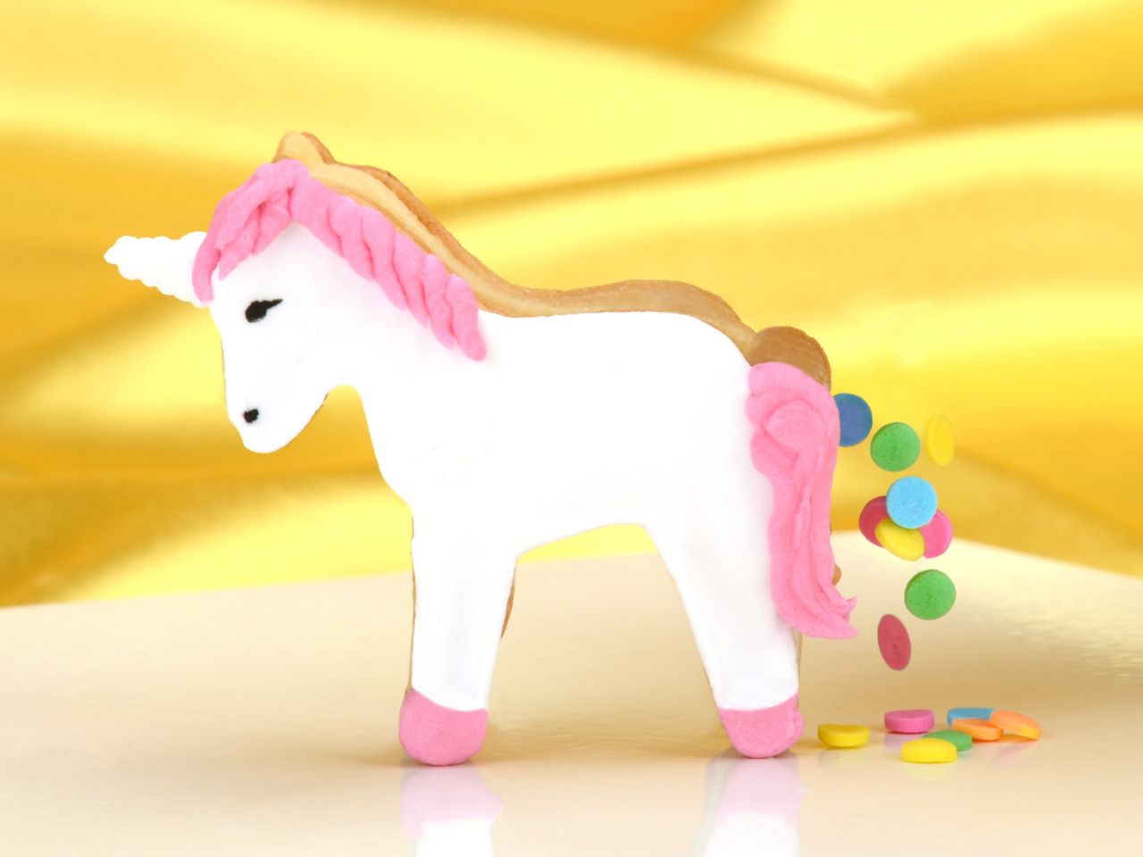 einhorn cookies anleitung