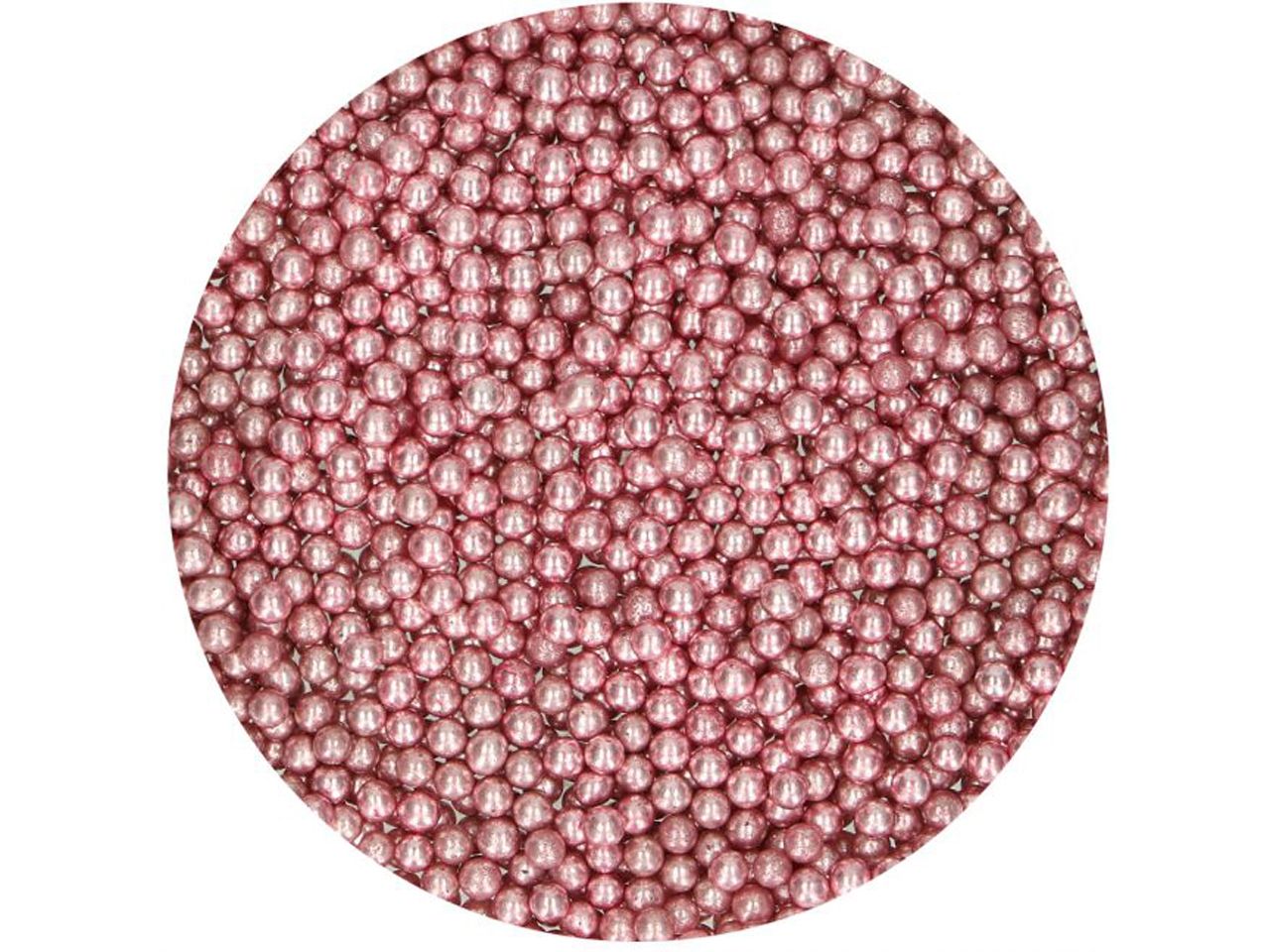 funcakes zuckerperlen metallic pink 80g