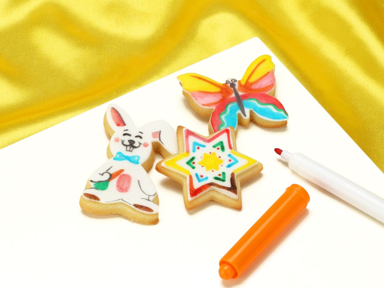 farbstift orange