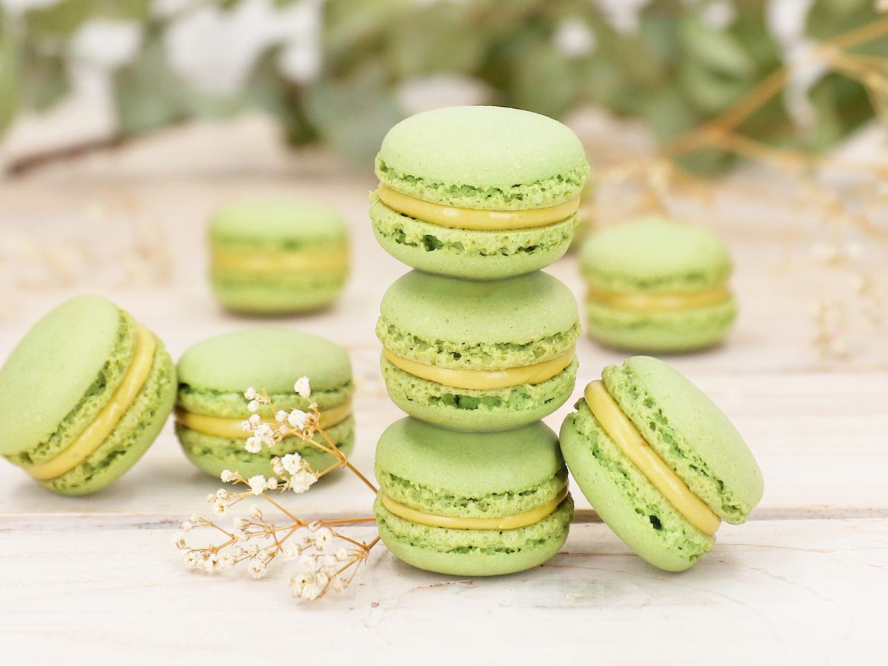 macaron mix gruen 300g