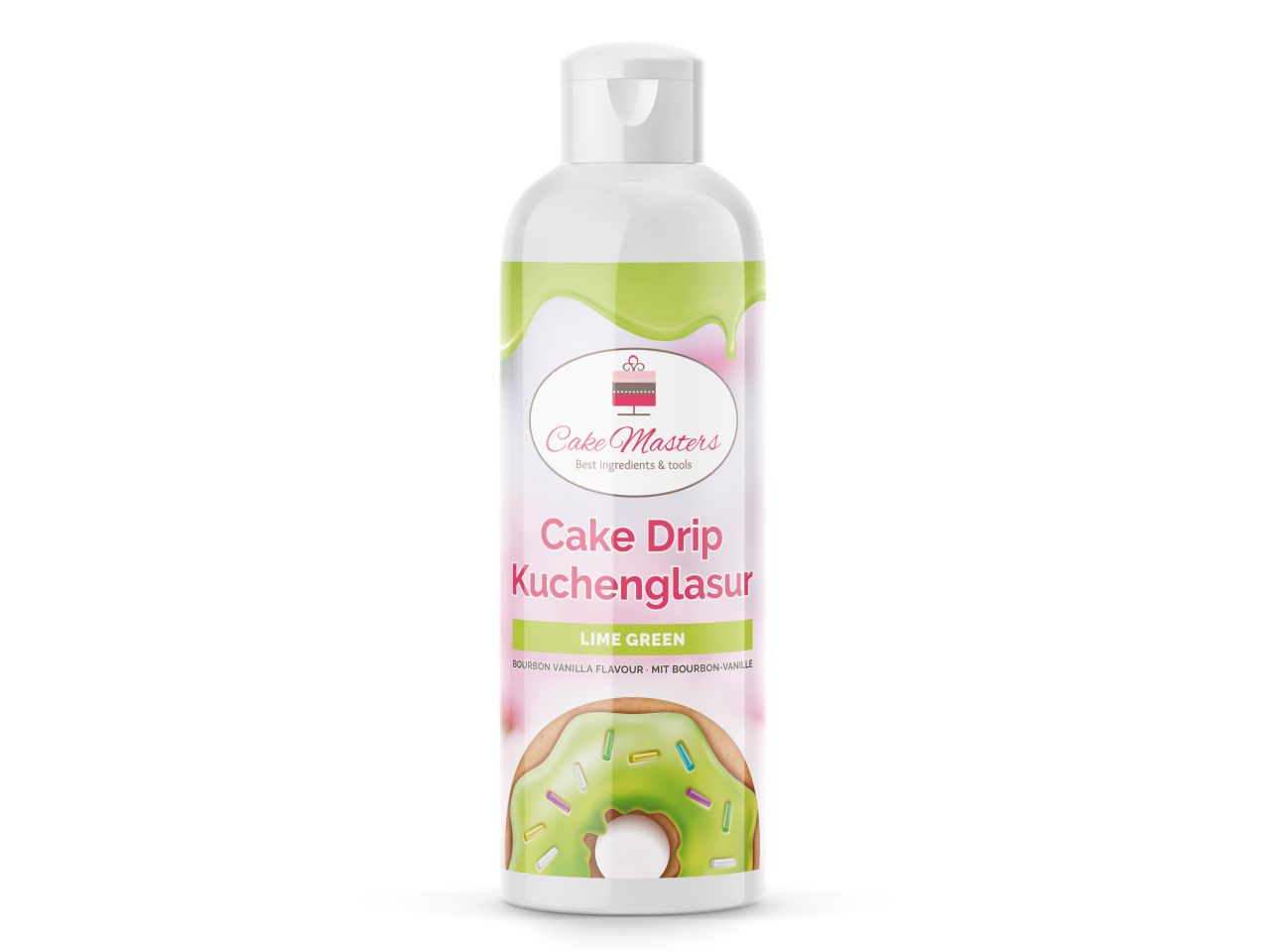 cake drip glasur lime green 250g