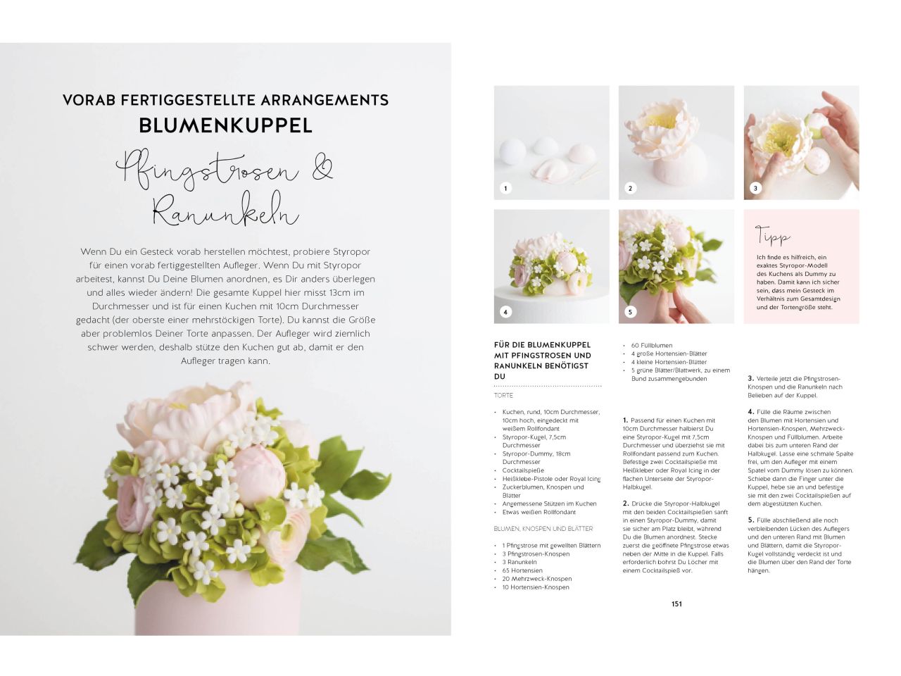 modern sugar flowers