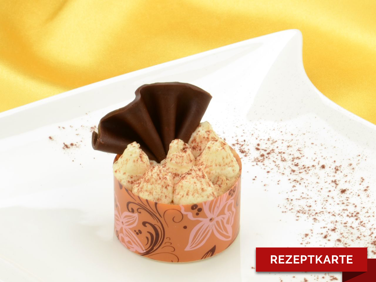 schokobecher mit latte macchiato creme rezeptkarte