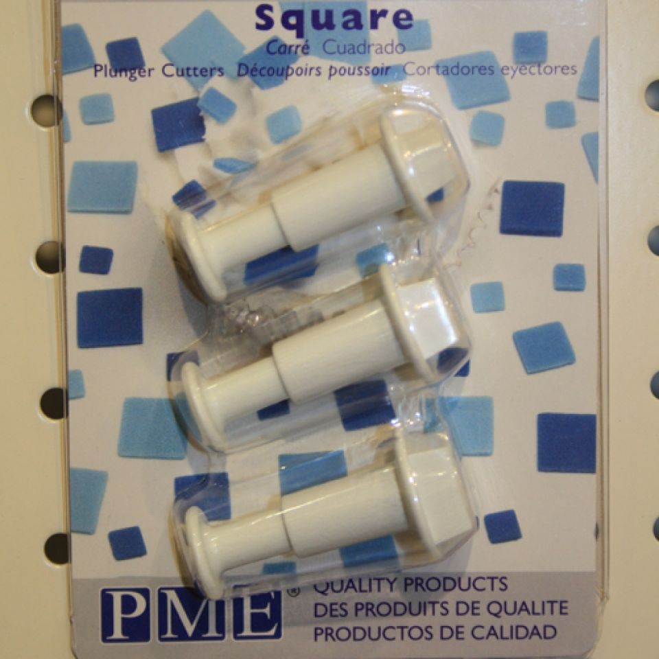 pme fondant ausstecher quadrat 3er set