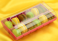 Verpackungen für Macarons zum Schutz und Präsentieren
