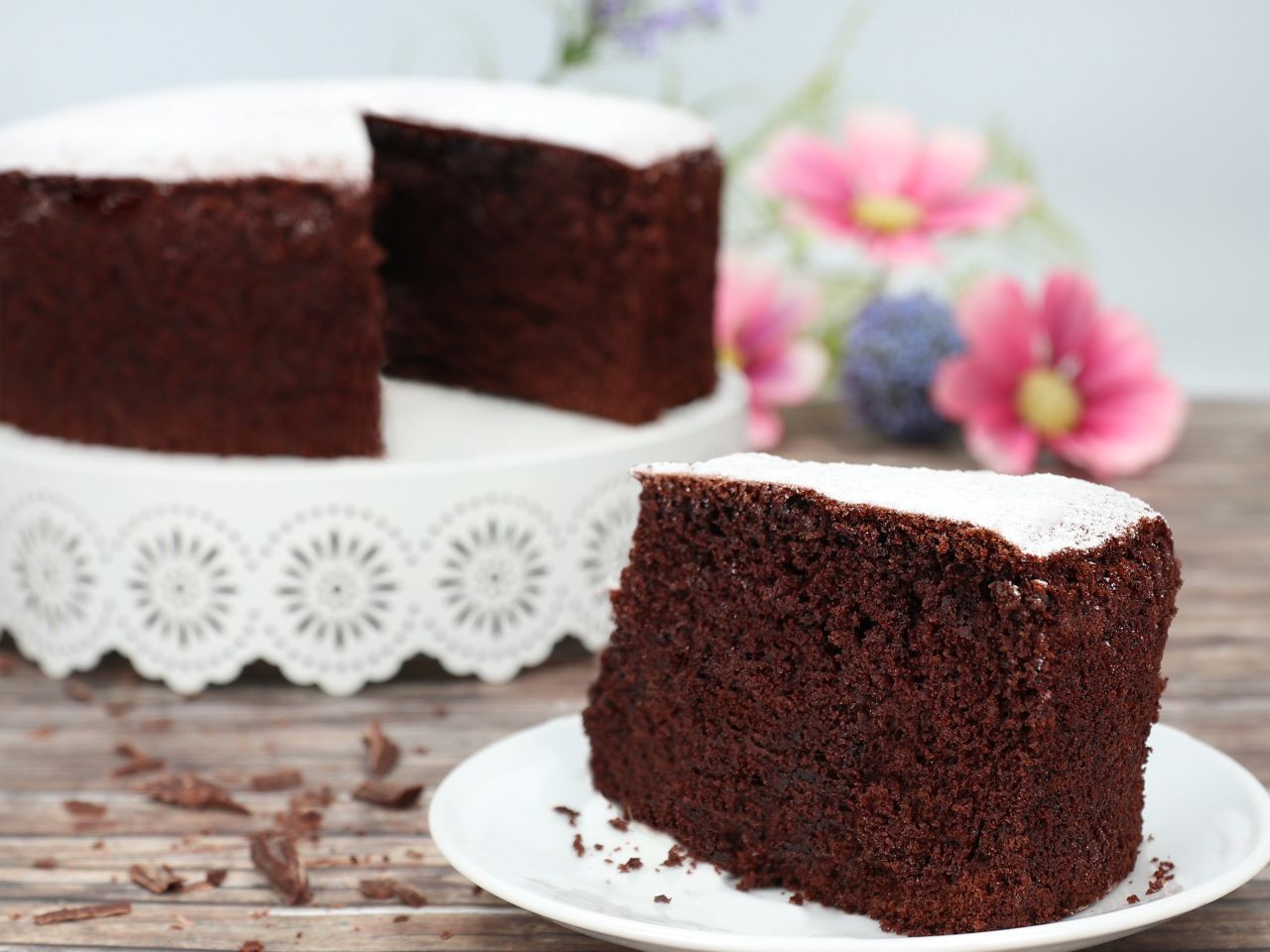 fluffy schoko cake 425g