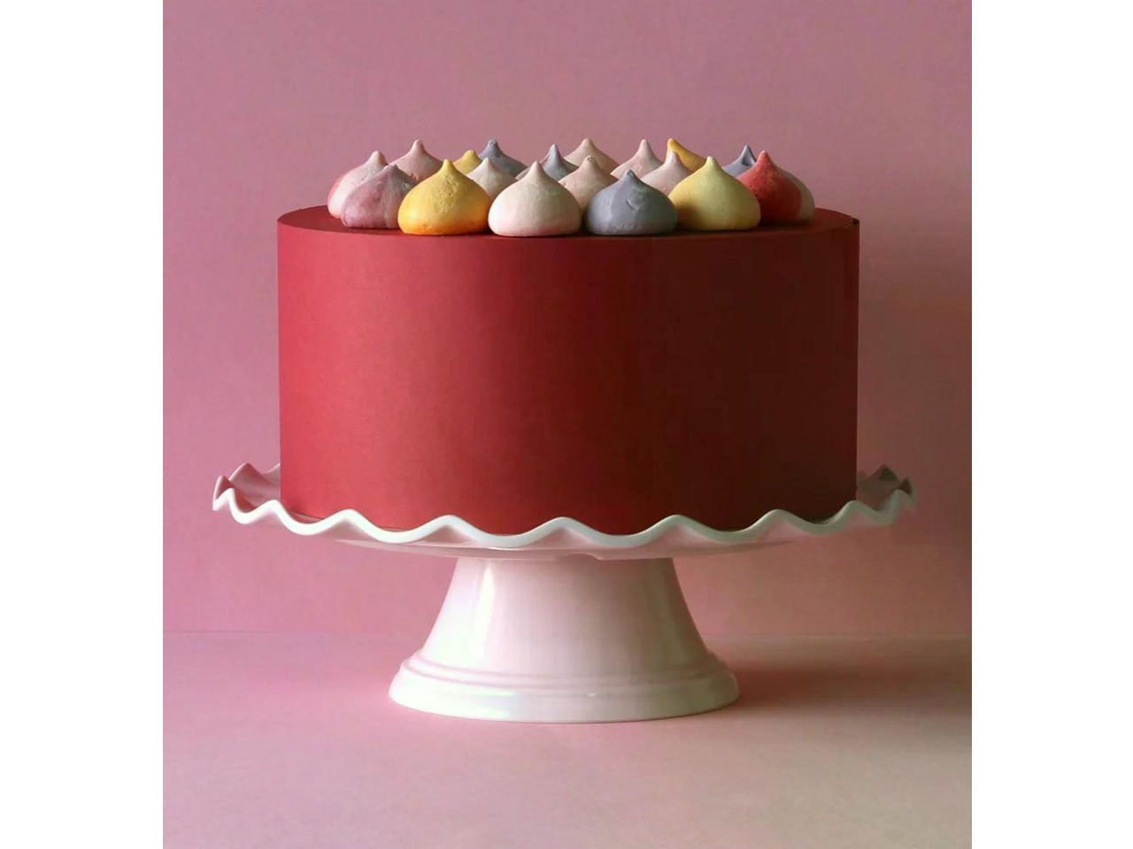 tortenstaender wave 27 5cm pink