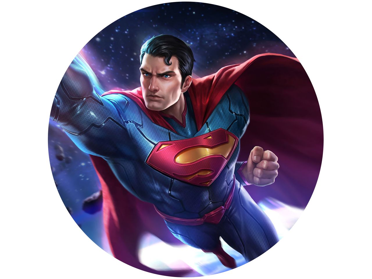 tortenaufleger superman 2 rund 20cm