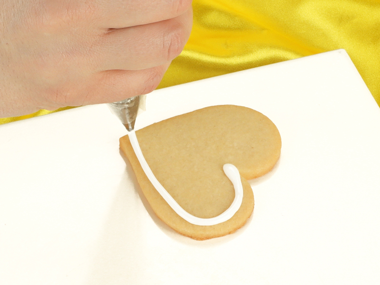 arbeiten mit royal icing anleitungskarte