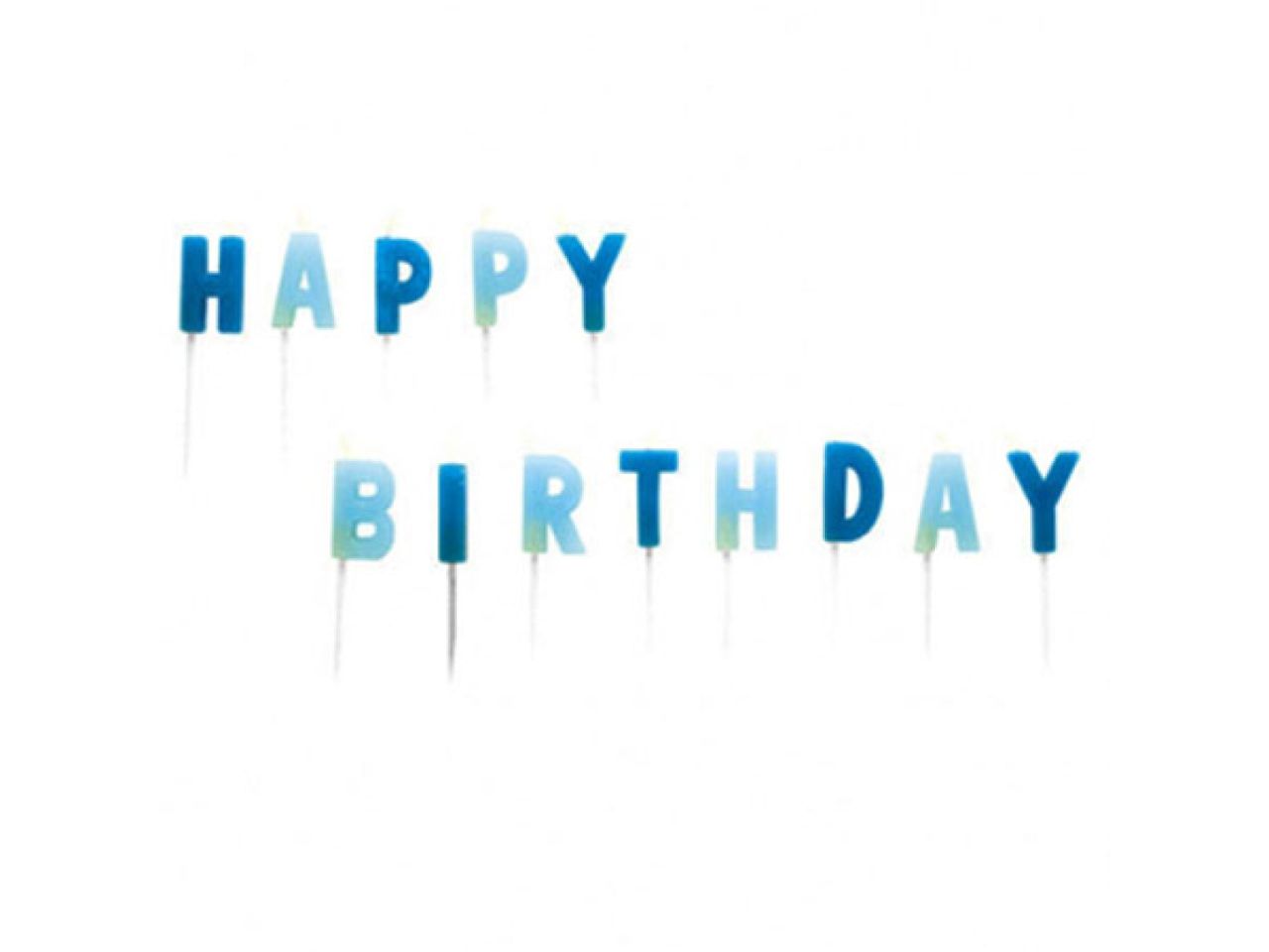 geburtstagskerzen happy birthday blau 13 stueck