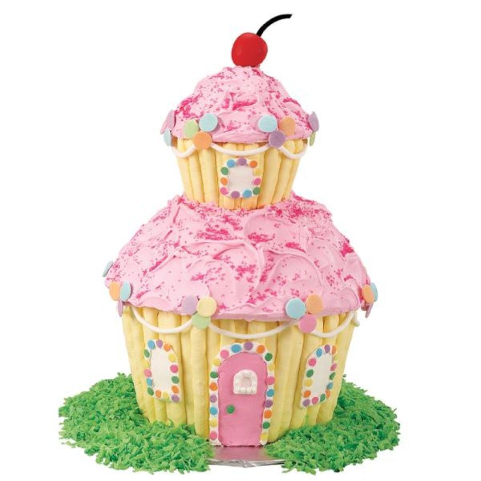 wilton baking tin for 4 filled cupcakes