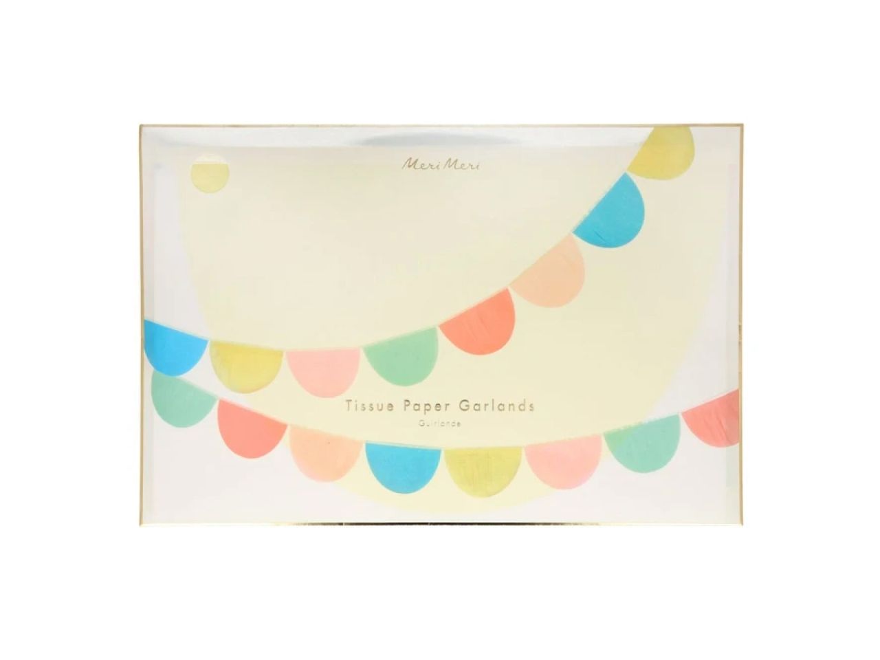 meri meri bunte papier girlande 4 meter