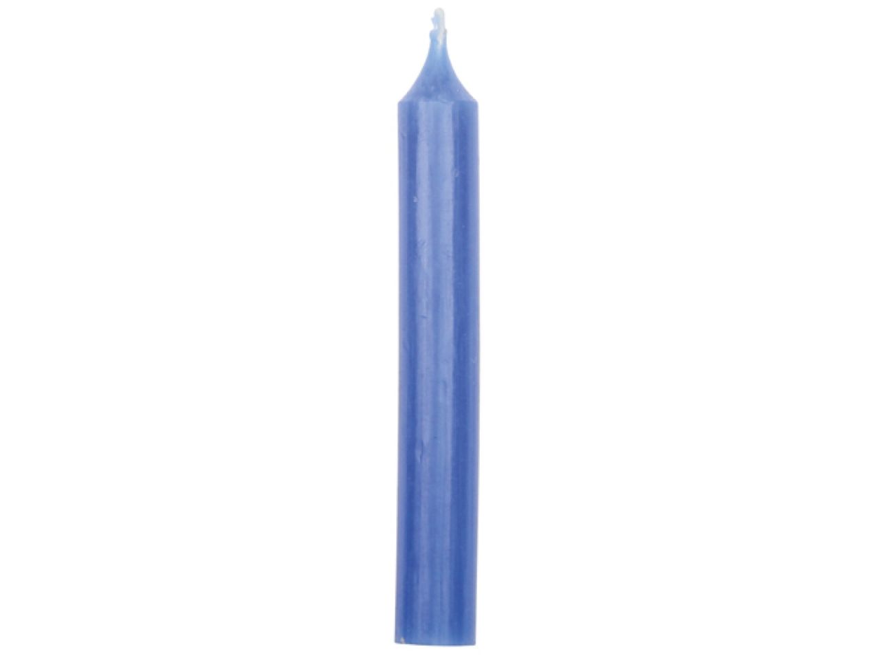 baumkerze blau 10 cm