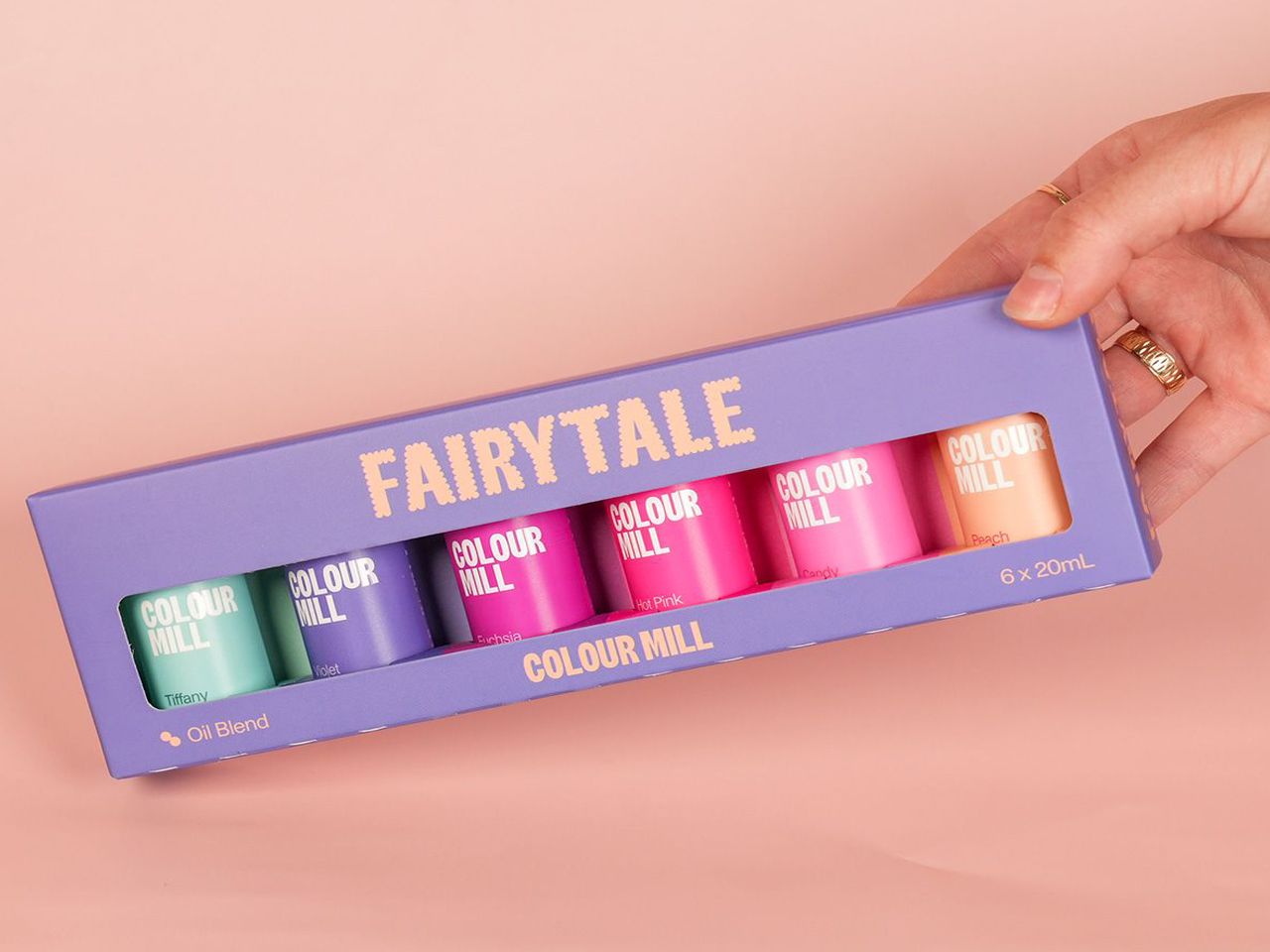 lebensmittelfarbe oelloeslich fairy tale 6er set