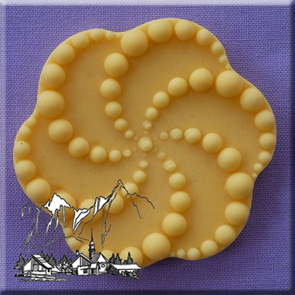 fondantform spiral cupcake topper
