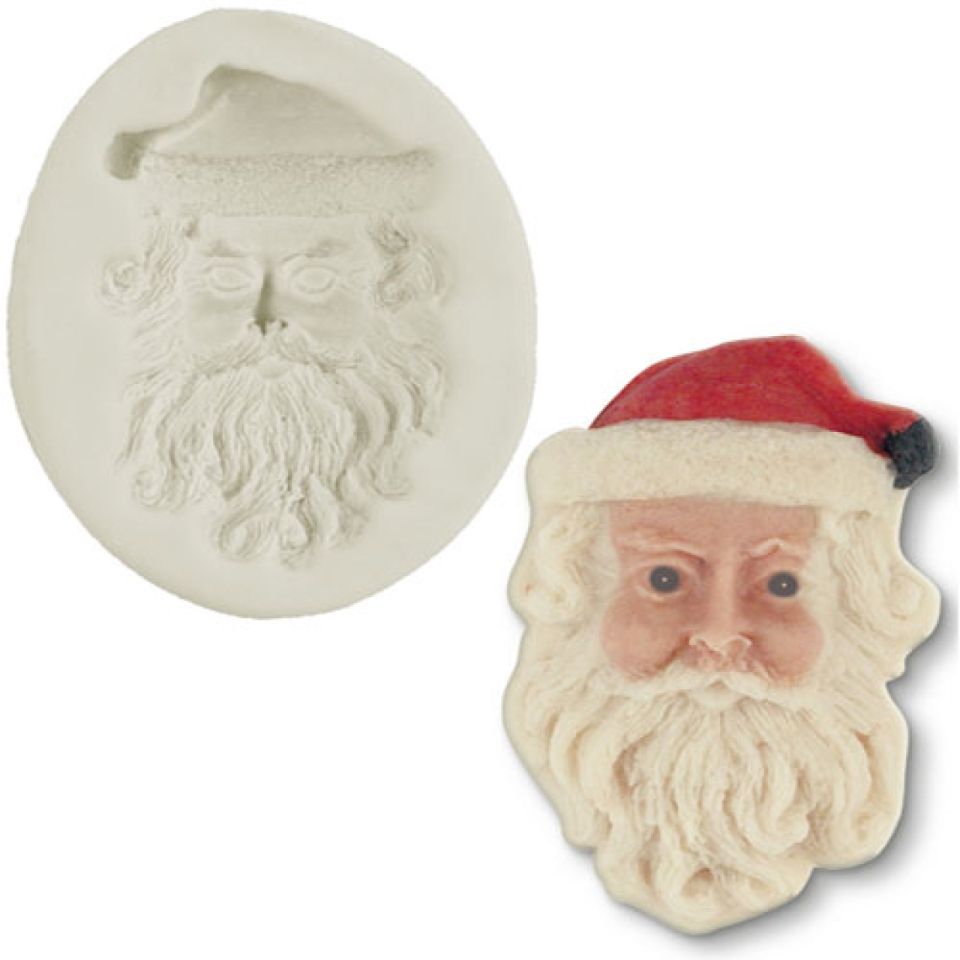staedter fondant mould santa claus 5 cm