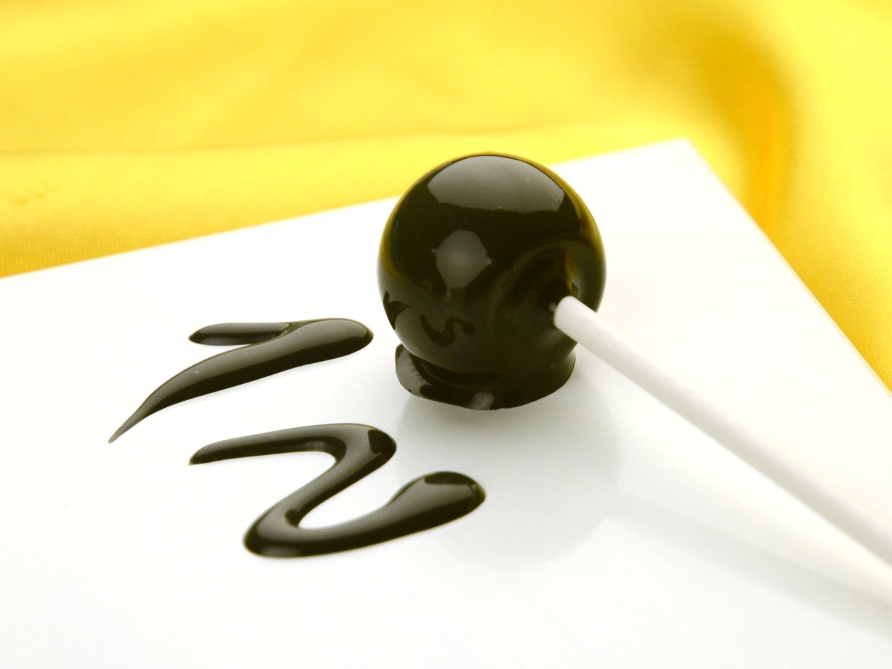 cake pop glaze graphite black 260g