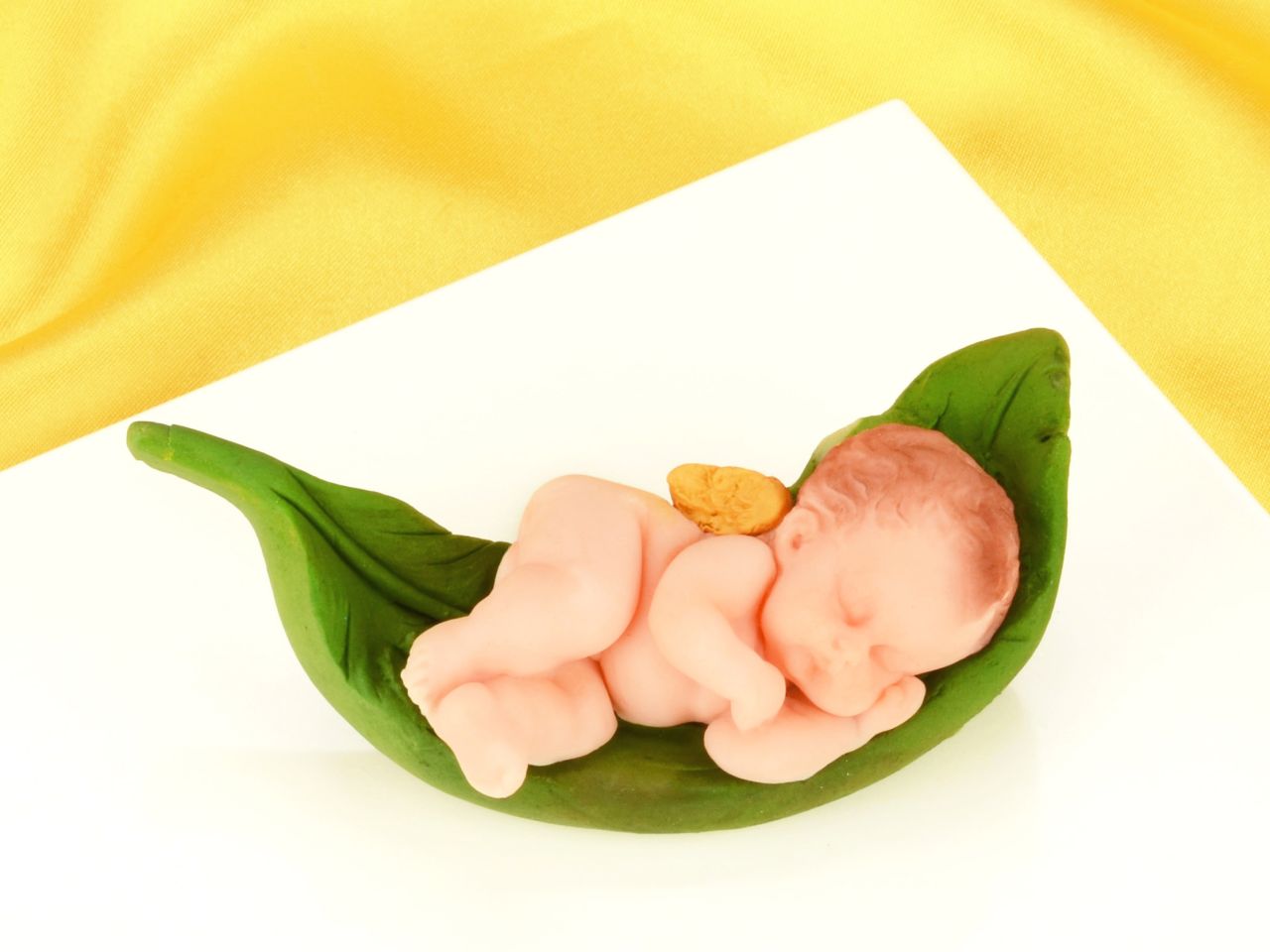 flex mould sleeping baby