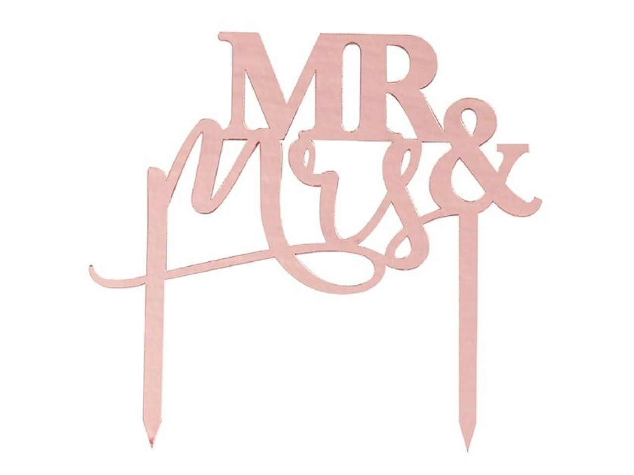 tortendeko mr mrs aus acryl 15 cm