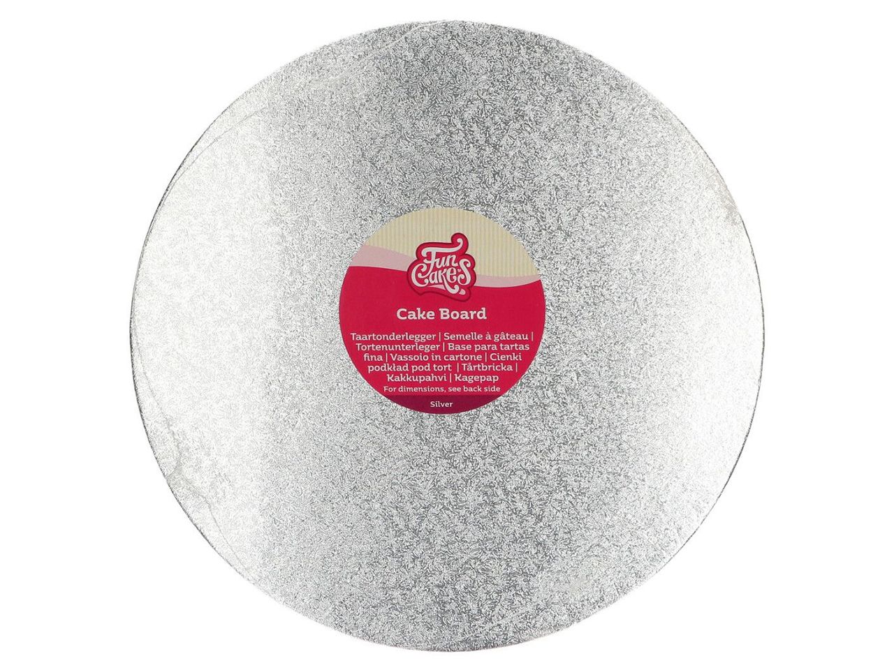 funcakes cake card rund 30 5cm staerke 3mm