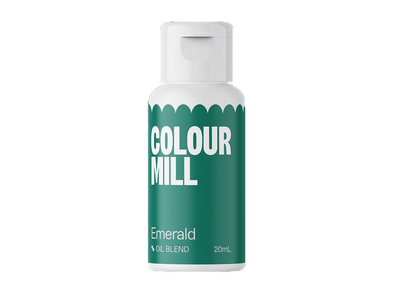 food colour oil soluble emerald 20ml