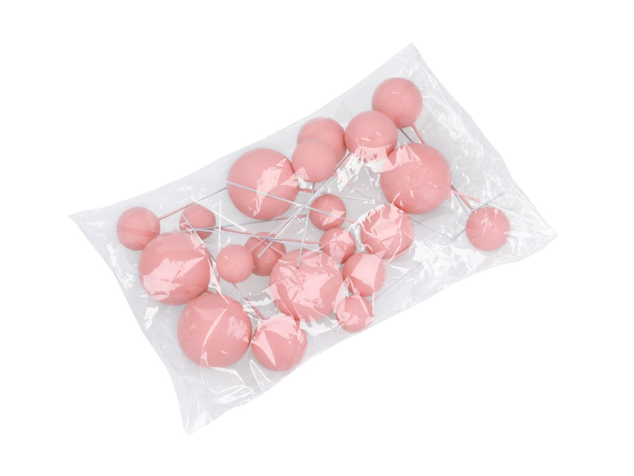 balloon toppers silk rose 20 pieces