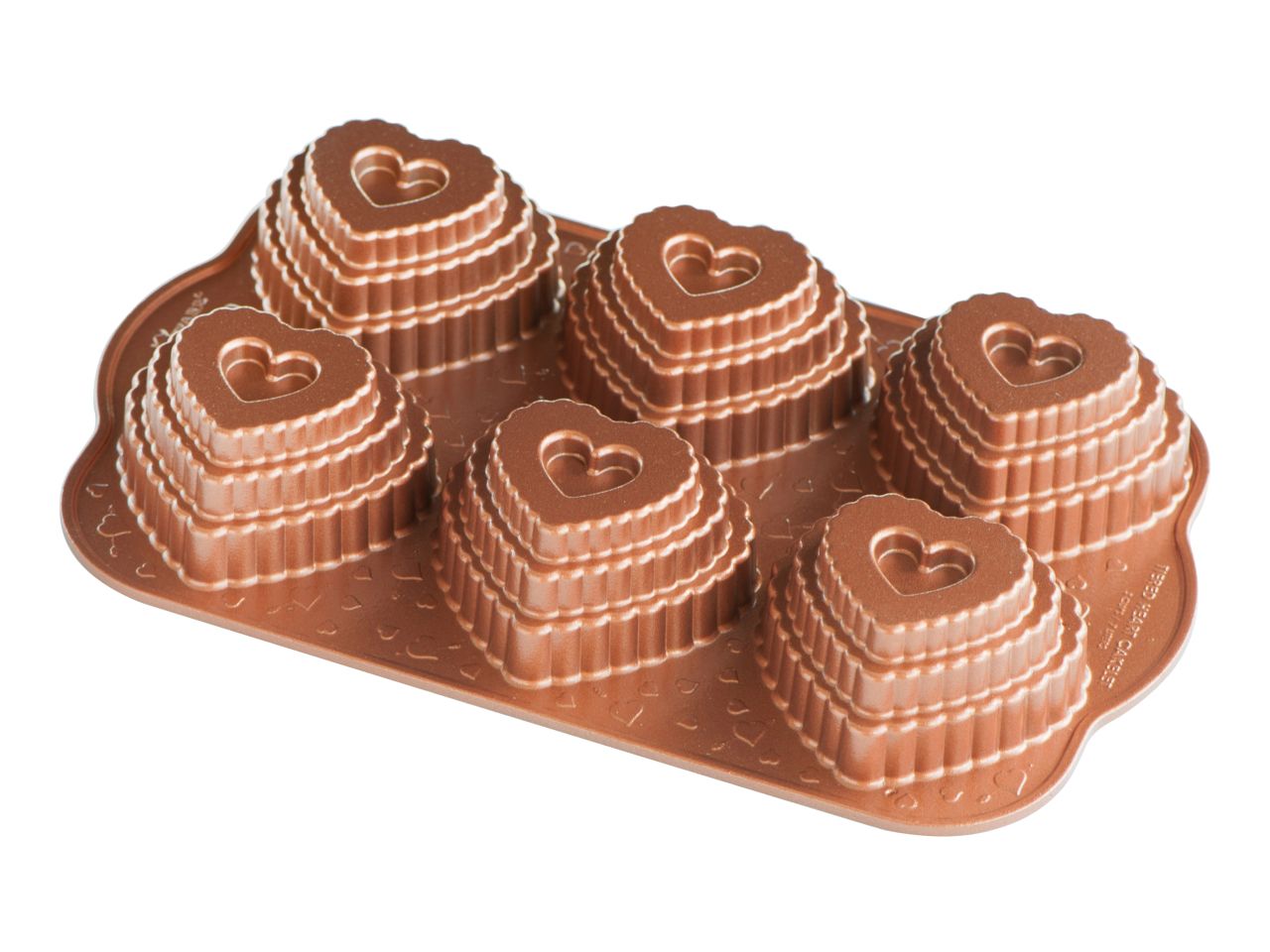 nordic ware tiered heart cakelet pan