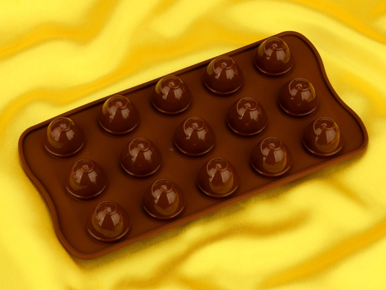 silicone chocolate mould choco spiral