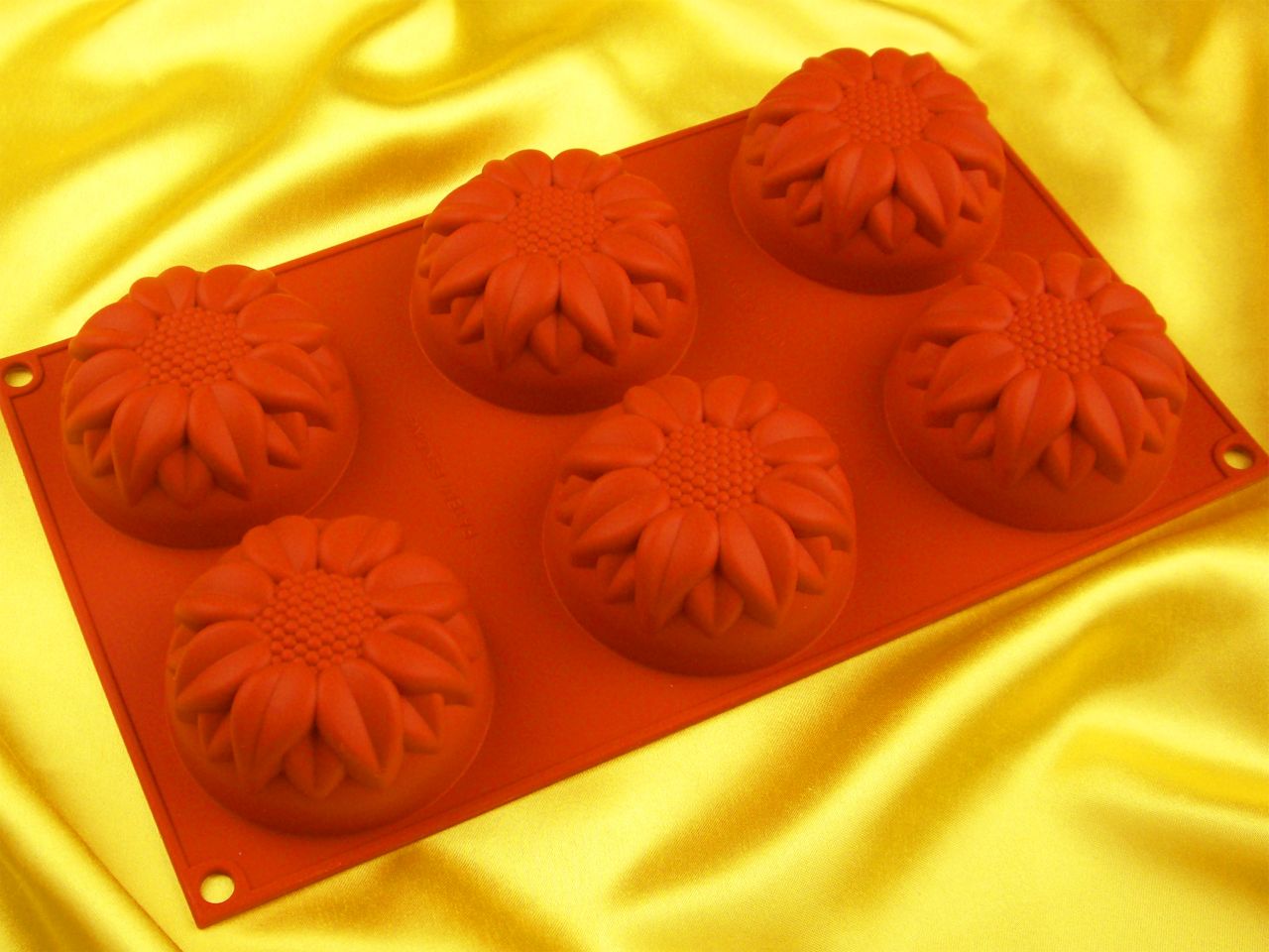 silicone mould mini sunflower