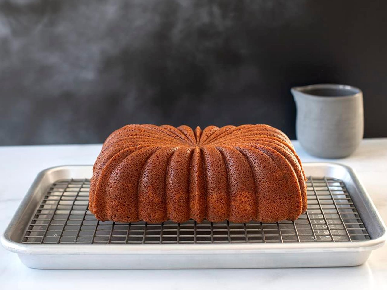 nordic ware classic fluted loaf pan