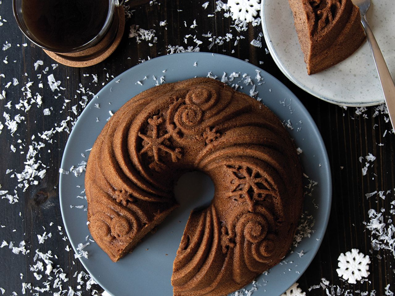 nordic ware let it snow bundt
