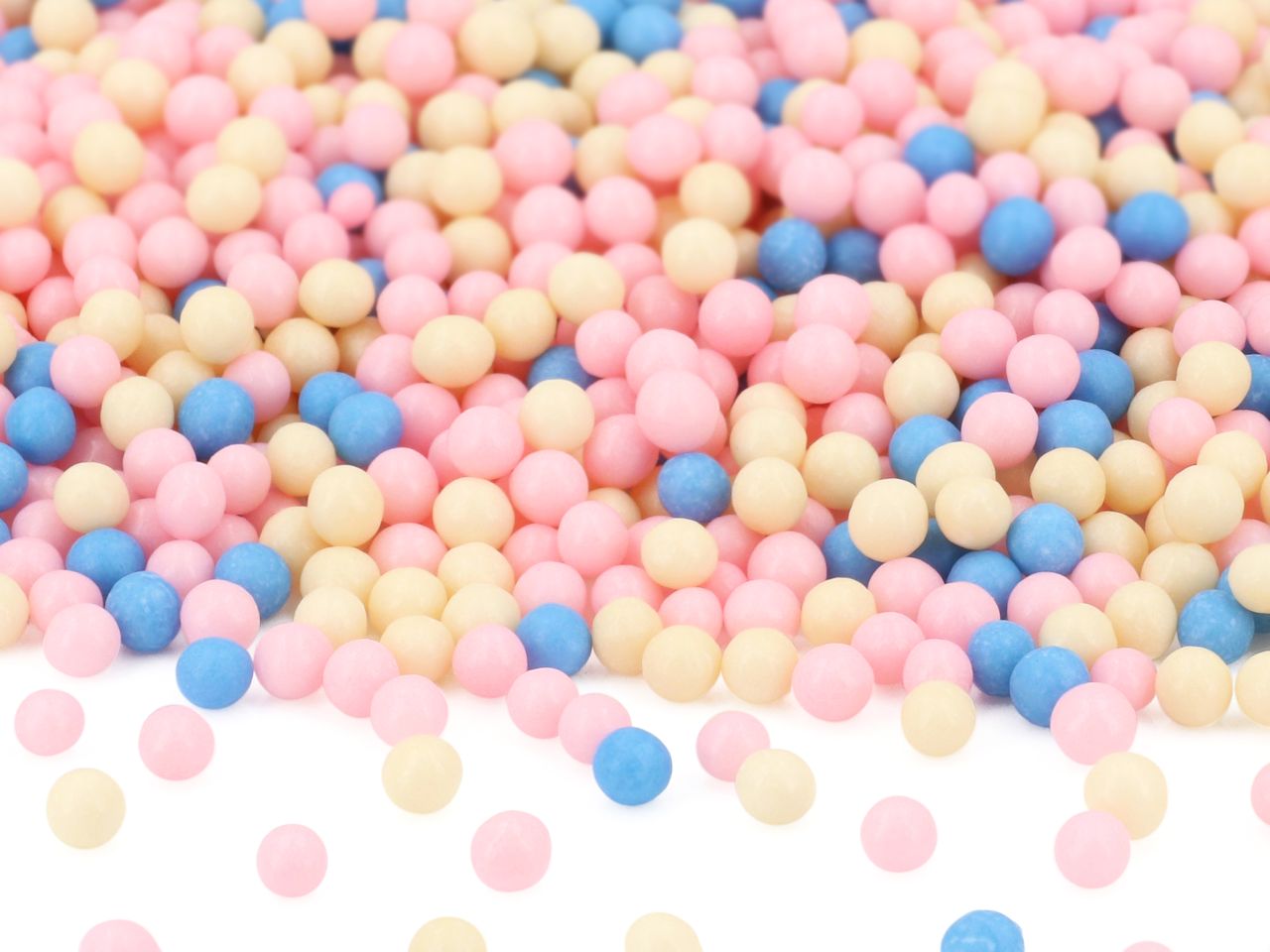 weiche zuckerperlen prinzessinnen mix 80g