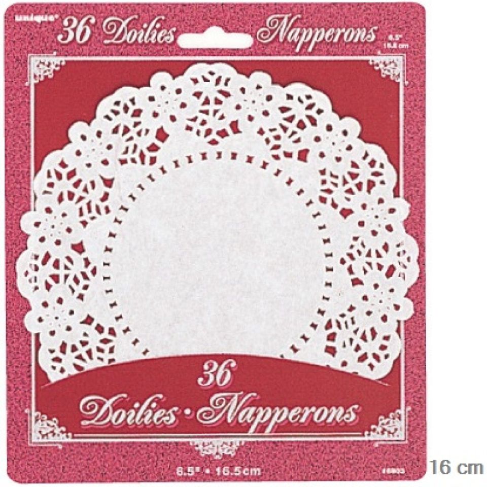 small cake doilies 16 cm 36 pieces