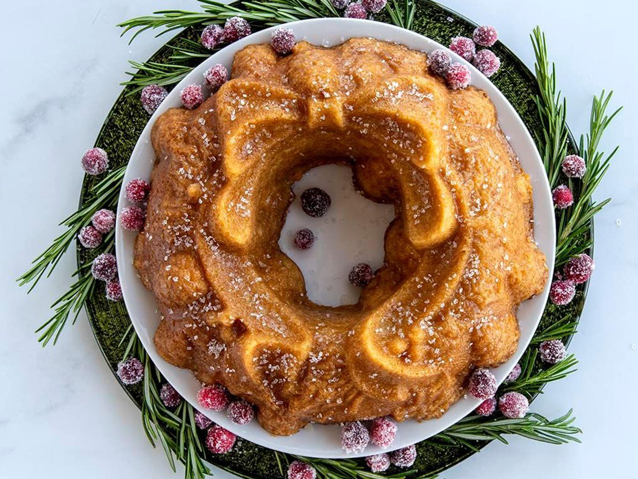 nordic ware holiday wreath pan