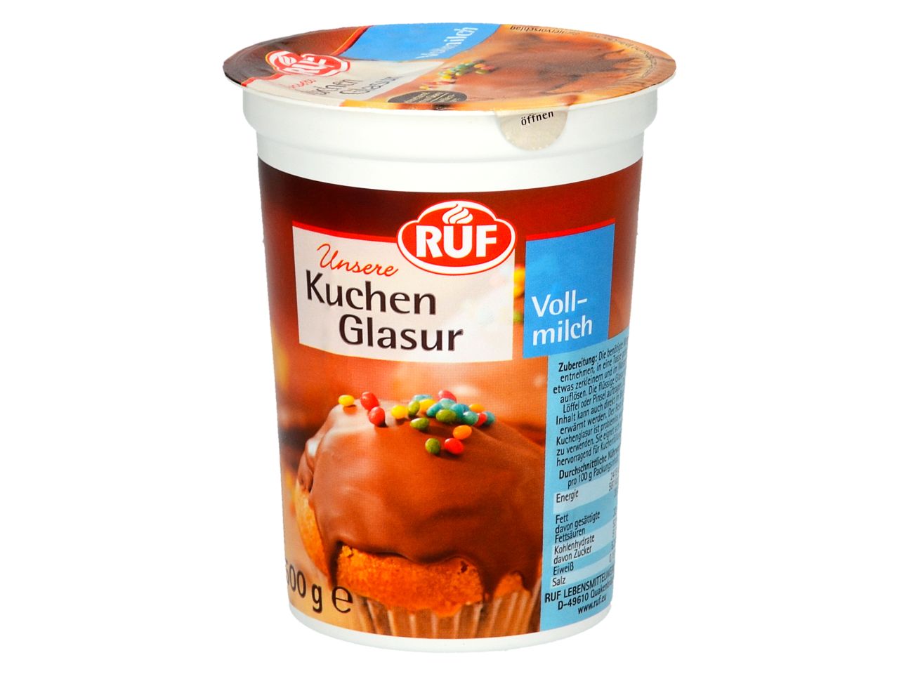 ruf glasur vollmilch 500g