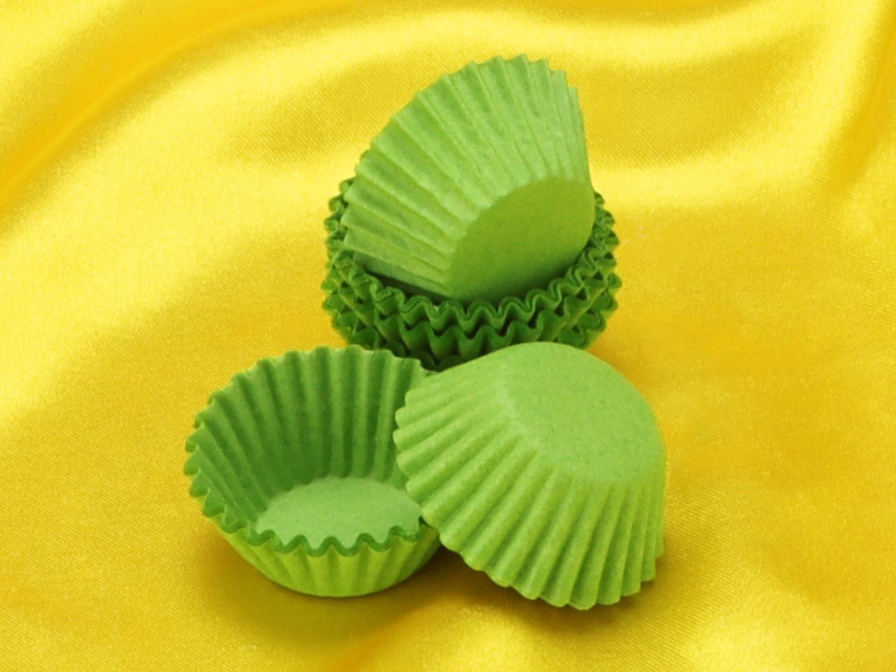 pralinenkapseln 25mm gruen 100 stueck