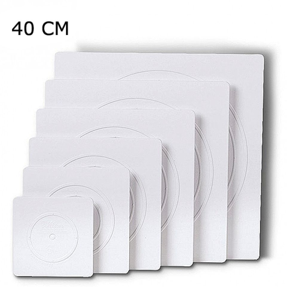 wilton tortenplatte quadrat 40 cm mehrstoeckige torten stecksystem