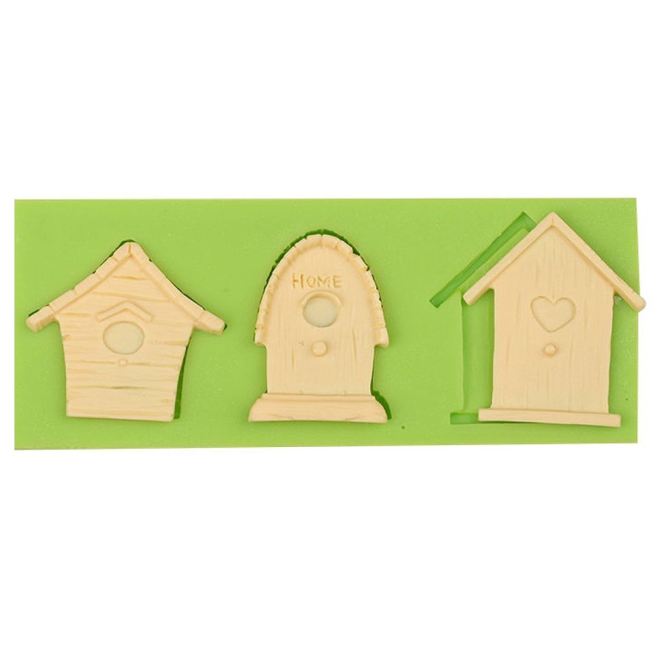 fondantform vogelhaeuschen