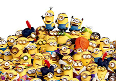 Minions-motifs for cakes and pastries