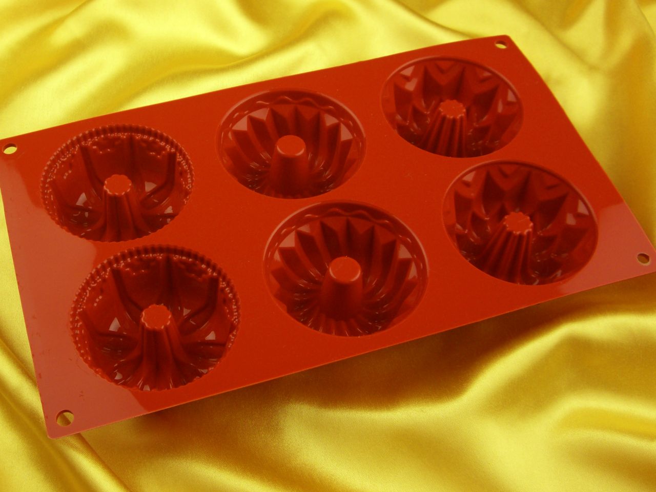 silicone mould mini ring cake